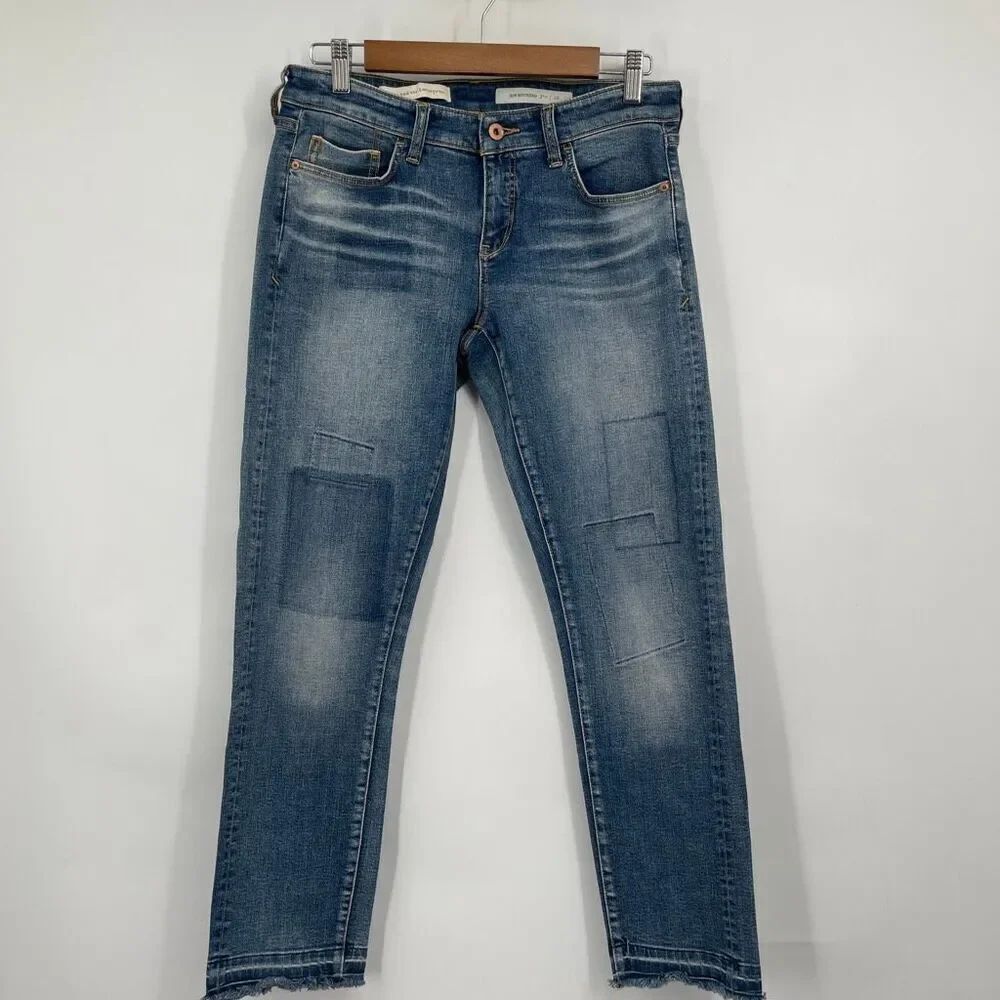 Anthropologie Pilcro Slim Boyfriend Jeans Blue Sz 26